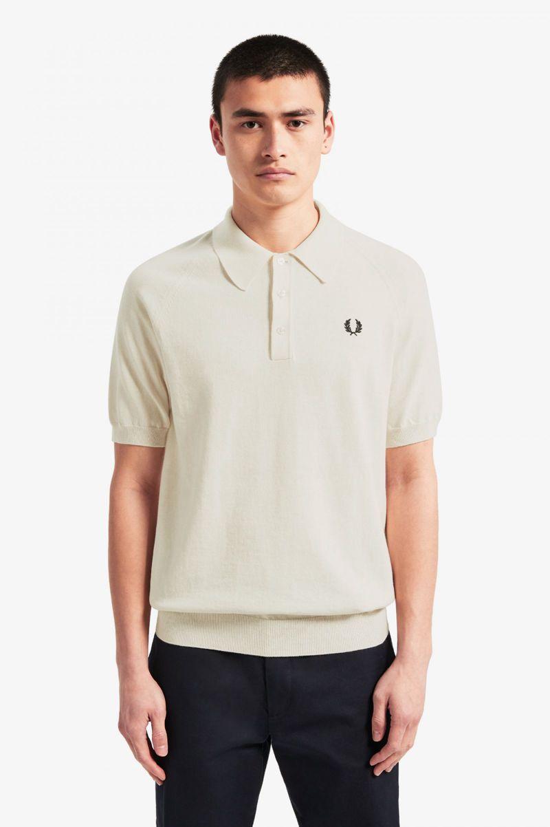 White Fred Perry K7303 Men's Knitwear | PH 1314WNBY